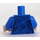LEGO Blue Kathi Dooley - Before Makeover Minifig Torso (973 / 76382)