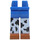 LEGO Blue Long Minifigure Legs with Cowprint Chaps (3815 / 87872)