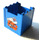 LEGO Blauw Mailbox Basis