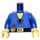 LEGO Blå Majisto Wizards Minifigur Kropp (973)