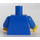 LEGO Blauw Majisto Wizards Minifiguur Torso (973)