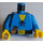 LEGO Blue Majisto Wizards Minifig Torso (973)