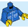 LEGO Blau Mann mit Blau Outfit Minifigur Torso (973 / 76382)