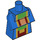 LEGO Blauw Minecraft Wandering Trader Torso  (76975)