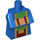 LEGO Blauw Minecraft Wandering Trader Torso  (76975)