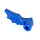 LEGO Blauw Minifig Accessoire Helm Pluim Draak Vleugel Rechtsaf (87686)