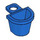 LEGO Blau Minifig Container D-Basket (4523 / 5678)