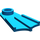 LEGO Blauw Minifig Flipper  (10190 / 29161)