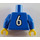 LEGO Bleu Minifig Des sports Torse, Soccer World Team Fieldplayer (973)