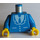 LEGO Blau Minifigur Torso Jacke mit Tie (973 / 73403)