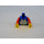 LEGO Blu Minifigure Busto con Breatplate Armatura (973)