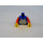 LEGO Blue Minifig Torso with Breatplate Armor (973)