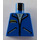 LEGO Blue Minifig Torso with Decoration, without arms (973)