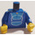 LEGO Bleu Minifig Torse avec Jogging Suit (973)