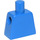 LEGO Blue Minifig Torso without Arms with Decoration (973)