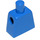 LEGO Blue Minifig Torso without Arms with Decoration (973)