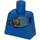 LEGO Blue Minifig Torso without Arms with Jay ZX (973)