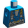 LEGO Blue Minifig Torso without Arms with Jet with Pack (973)
