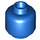 LEGO Blau Minifigure Kopf (Einbau-Vollbolzen) (3274 / 3626)