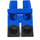 LEGO Blau Minifigure Hüften und Beine mit Schwarz Boots (21019 / 77601)