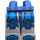 LEGO Blau Minifigur Hüften und Beine mit Blau und Azur Rüstung (3815 / 24147)