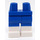 LEGO Azul Minifigura Caderas y piernas con Blanco Boots (3815 / 21019)