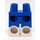 LEGO Blue Minifigure Hips and Legs with White Boots (3815 / 21019)