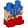 LEGO Blau Minifigure Hüften und Beine mit Weiß Stars (11826 / 70127)