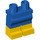 LEGO Blue Minifigure Hips and Legs with Yellow Boots (21019 / 79690)