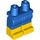 LEGO Blue Minifigure Hips and Legs with Yellow Boots (21019 / 79690)