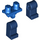 LEGO Bleu Minifigure Les hanches avec Dark Bleu Jambes (3815 / 73200)