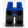 LEGO Blauw Minifigure Heupen met Dark Grijs Poten (3815)