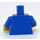 LEGO Blau Minifigur Torso Windbreaker mit Octan Logo und &#039;Oil&#039; (Non-Italic Letters) ohne umgekehrte Logofarben (76382 / 88585)