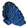 LEGO Blauw Mohawk Haar (79914 / 93563)