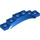 LEGO Blue Mudguard Plate 1 x 6 with Edge (4925 / 62361)