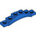 LEGO Blue Mudguard Plate 1 x 6 with Edge (4925 / 62361)