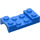 LEGO Blue Mudguard Plate 2 x 4 with Arch without Hole (3788)