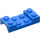 LEGO Blau Kotflügel Platte 2 x 4 mit Bogen ohne Loch (3788)