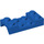 LEGO Blue Mudguard Plate 2 x 4 with Arch without Hole (3788)