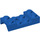 LEGO Blue Mudguard Plate 2 x 4 with Arches with Hole (60212)