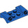 LEGO Blue Mudguard Plate 2 x 4 with Headlights and Curved Fenders (93590)