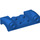 LEGO Blue Mudguard Plate 2 x 4 with Headlights and Curved Fenders (93590)