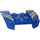 LEGO Bleu Garde-boue assiette 2 x 4 avec Overhanging Headlights avec &#039;KYOTO&#039; Autocollant (44674)
