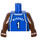 LEGO Blauw NBA Tracy McGrady, Orlando Magie Torso