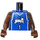LEGO Blau NBA Tracy McGrady, Orlando Magie Torso