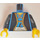 LEGO Blue Ninja Shogun Torso (973 / 73403)