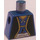 LEGO Blue Ninja Shogun Torso without Arms (973)