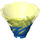 LEGO Blau Ninjago Spiral mit Transparent Gelb oben mit Glitter (50663)