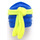 LEGO Blue Ninjago Wrap with Bright Light Yellow Headband