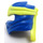 LEGO Blue Ninjago Wrap with Bright Light Yellow Headband (40925)